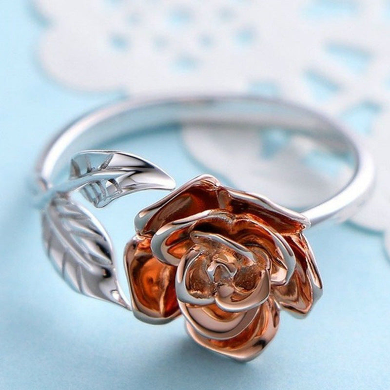 Rose Adjustable Ring