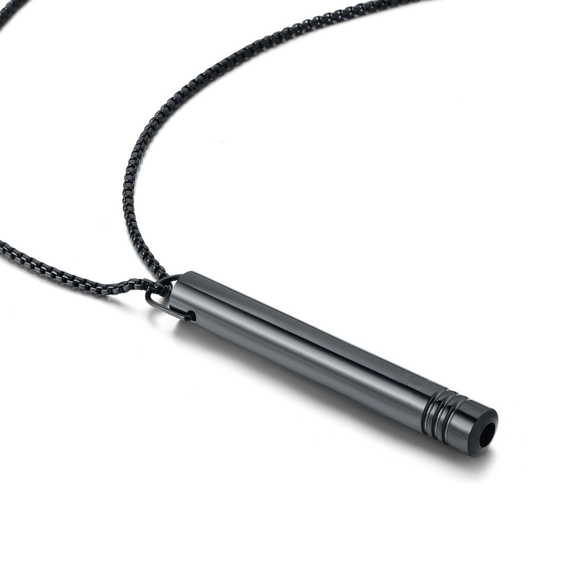 Stress-relieving Yoga Whistle Pendant Necklace