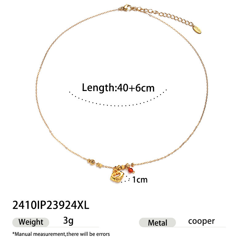 Fashionable And High-end Chinese Style Necklace