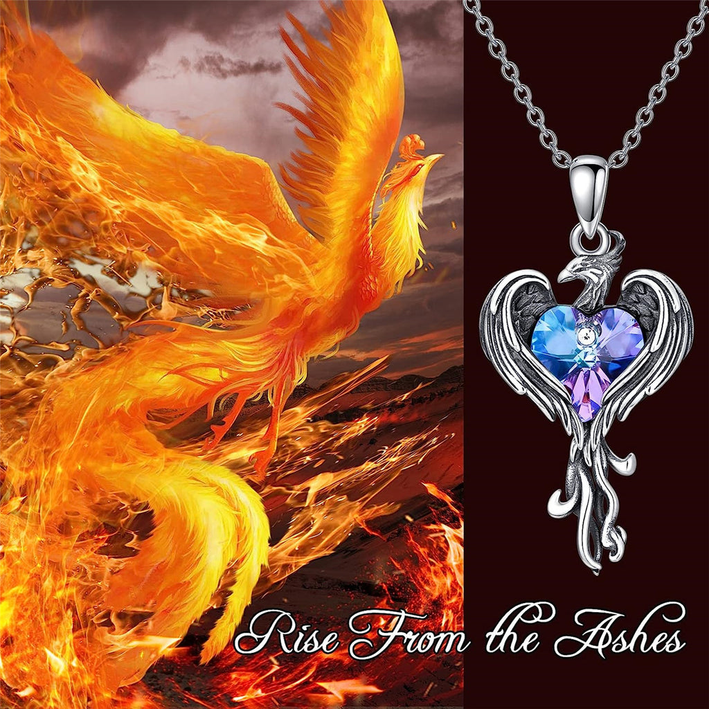 Phoenix Reborn Women's Zircon Necklace