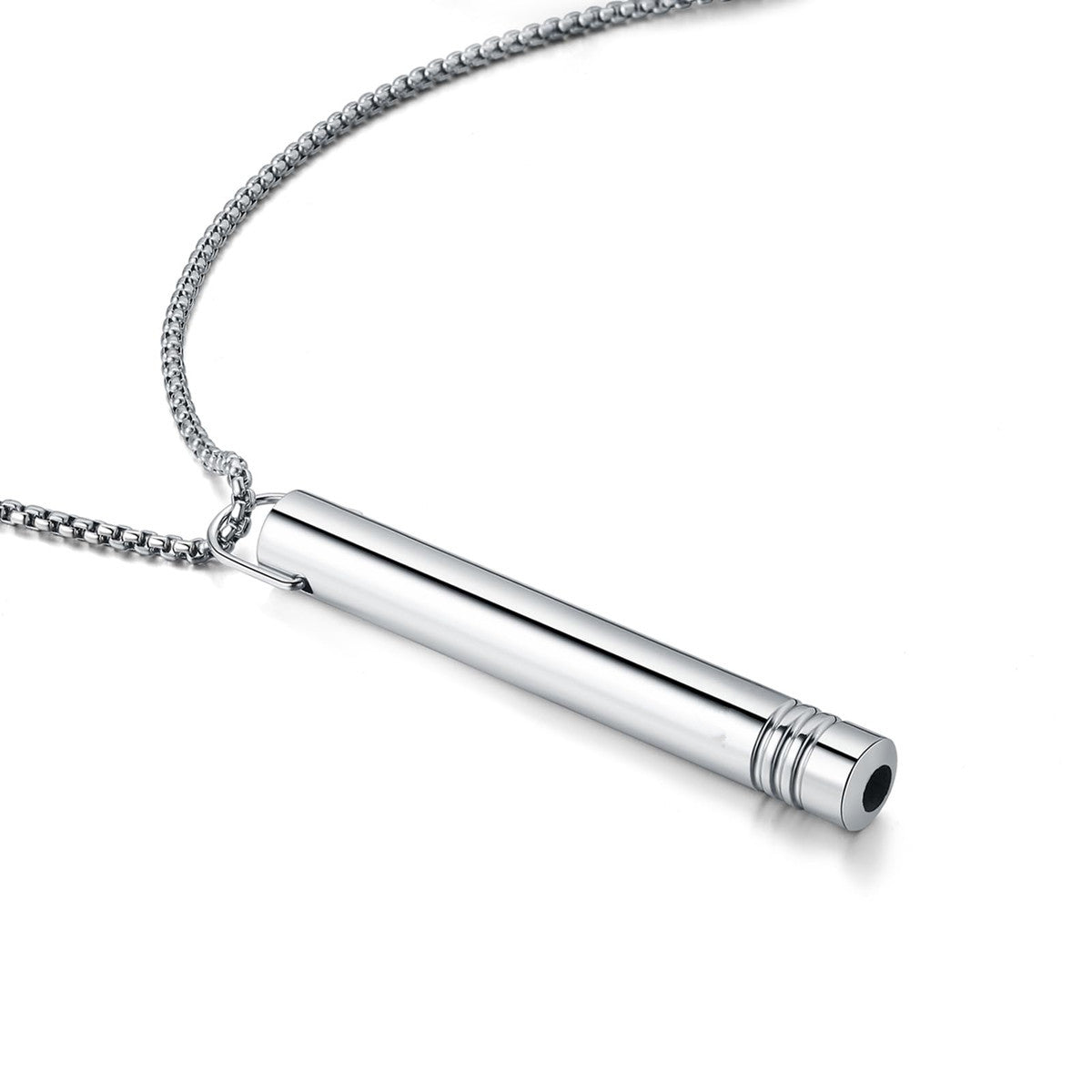 Stress-relieving Yoga Whistle Pendant Necklace