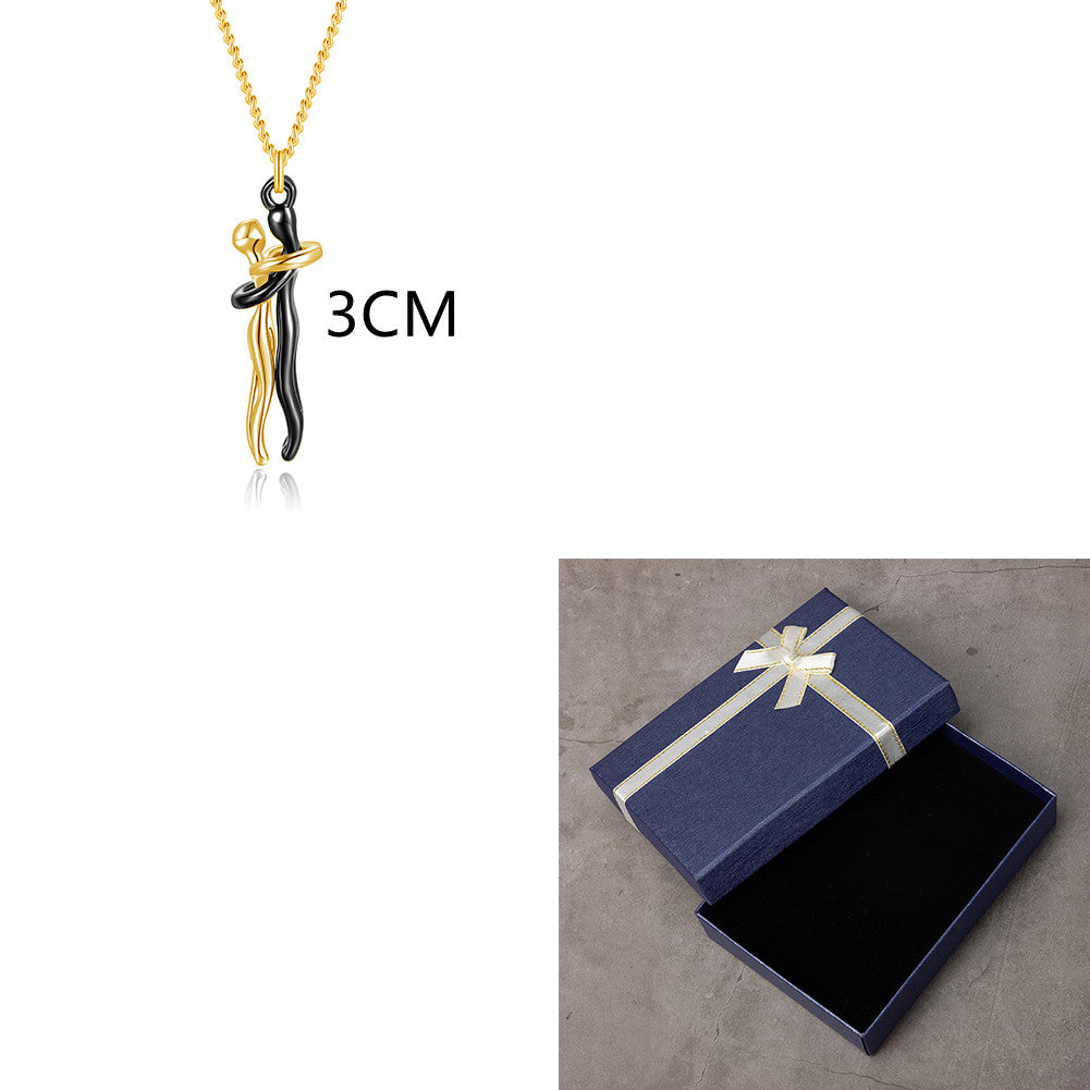 European And American Original Couple Necklace