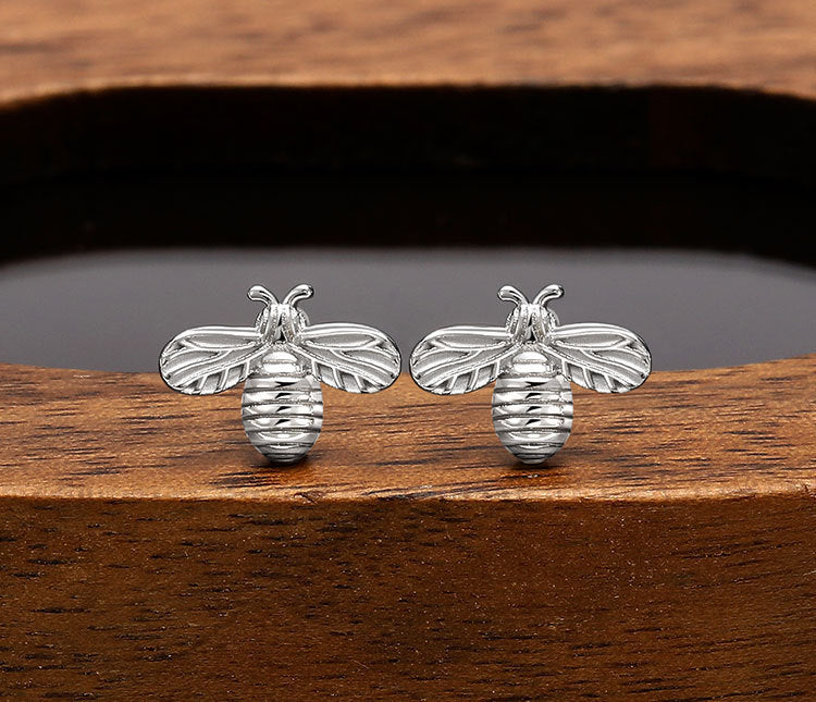 Affordable Luxury Personalized And Minimalist Honeybee Earrings