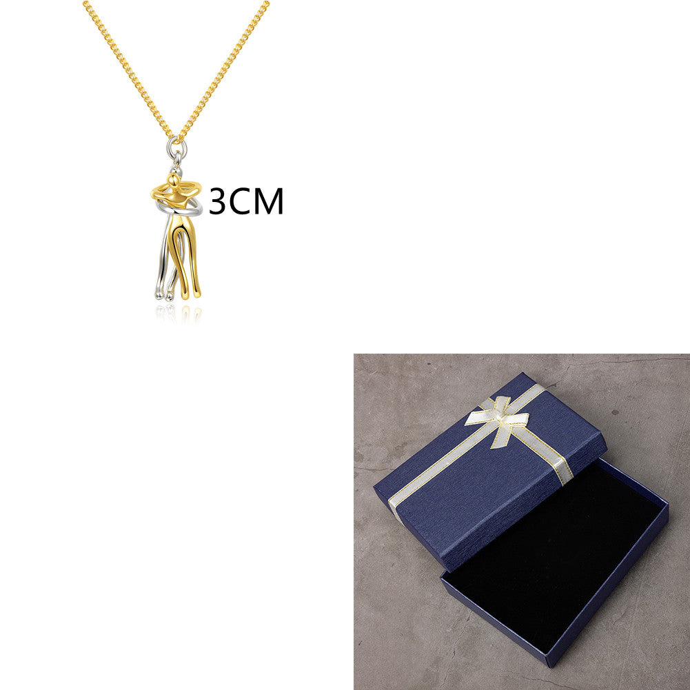 European And American Original Couple Necklace