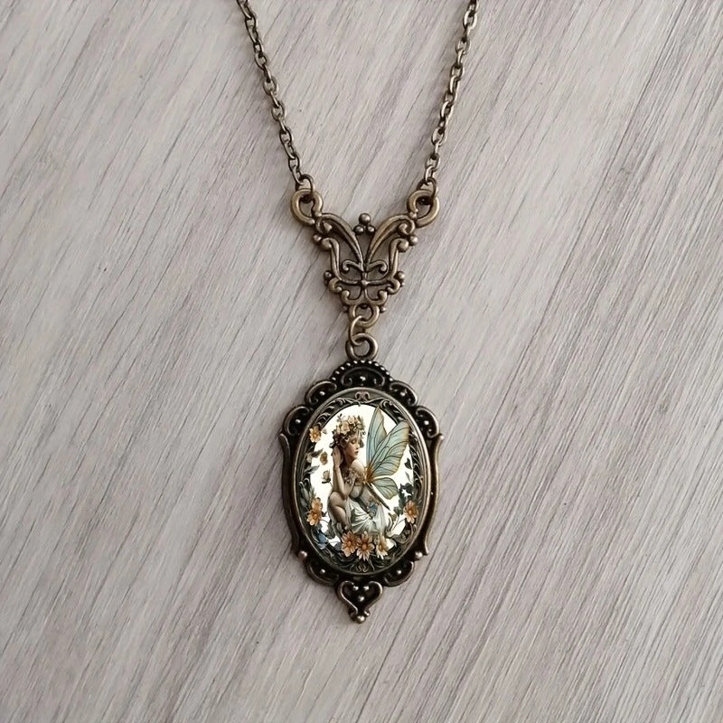 Exquisite Oval Pendant Necklace For Women