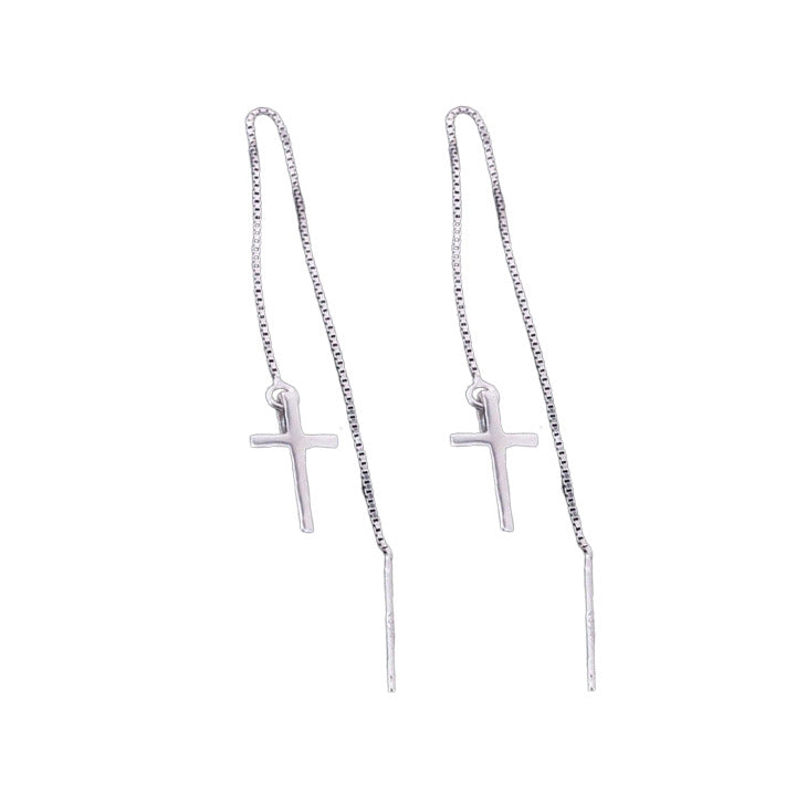 Fashionable Long Tassel Ear Threads That Slim And Elongate The Face