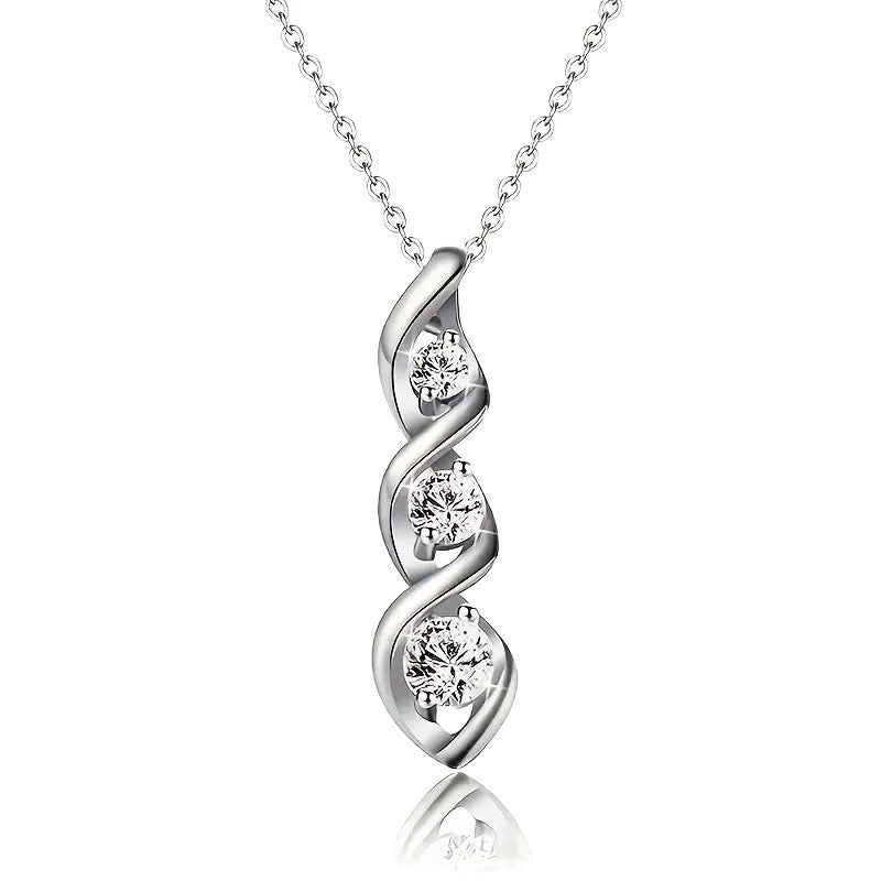 Personalized Spiral Fashion Accessory Women's Necklace