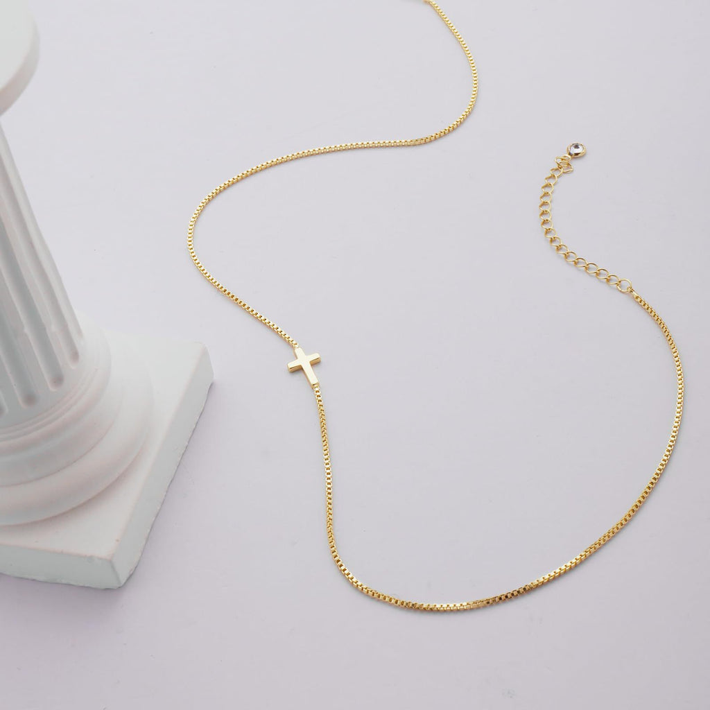 Stainless Steel Cross Necklace Jewelry