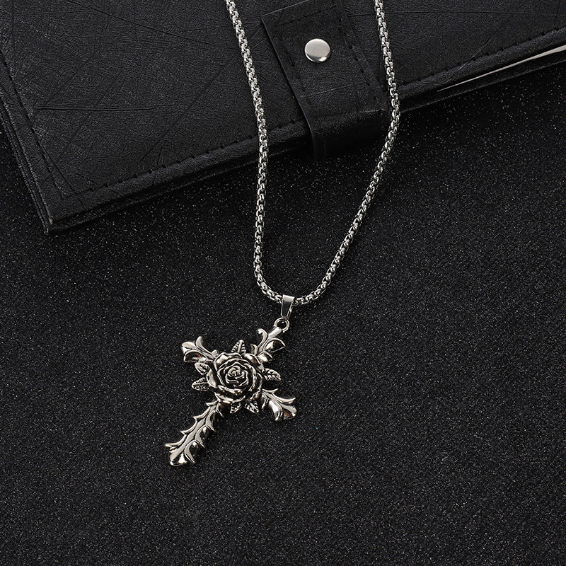 European And American Style Trendy Men's Necklace Street Personality