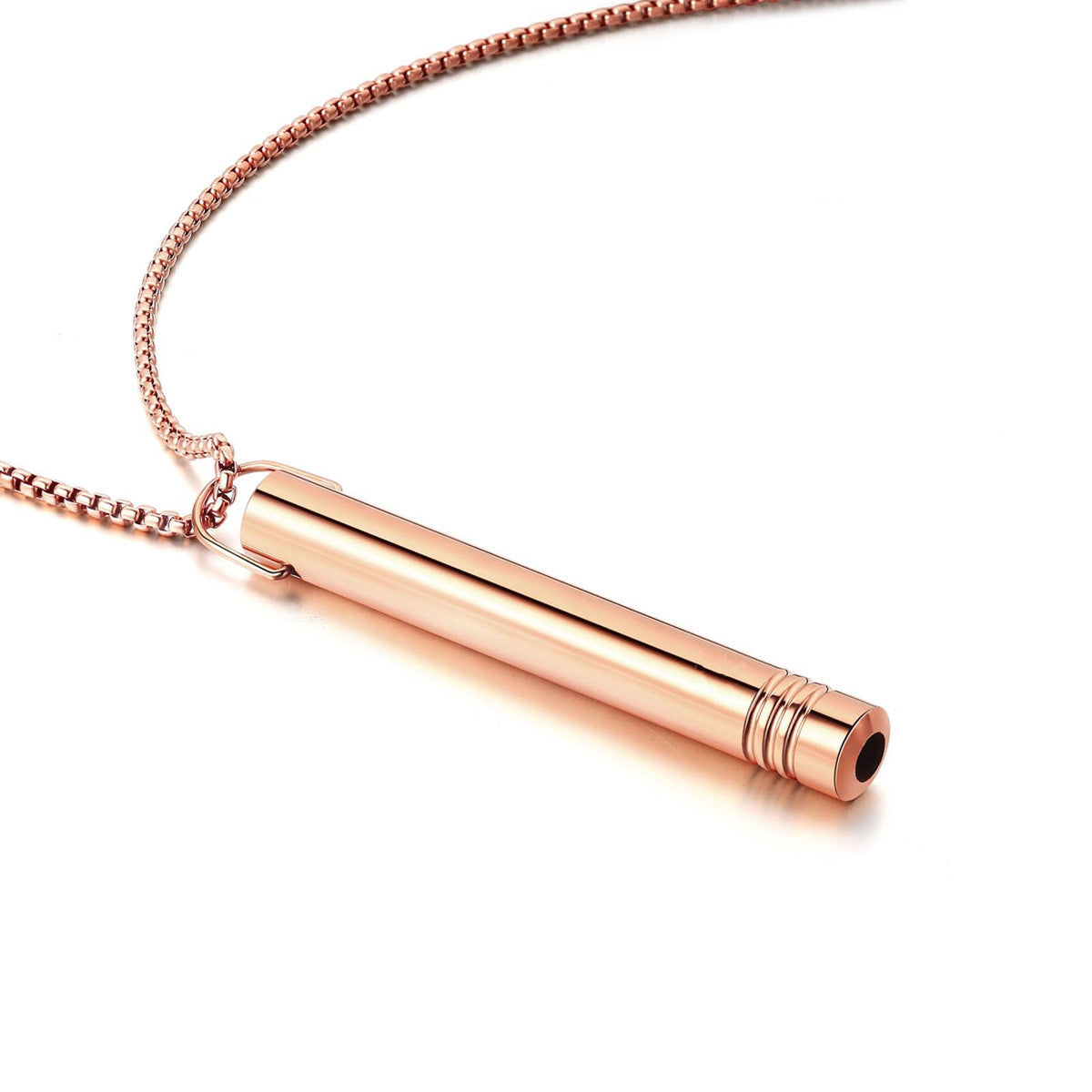 Stress-relieving Yoga Whistle Pendant Necklace