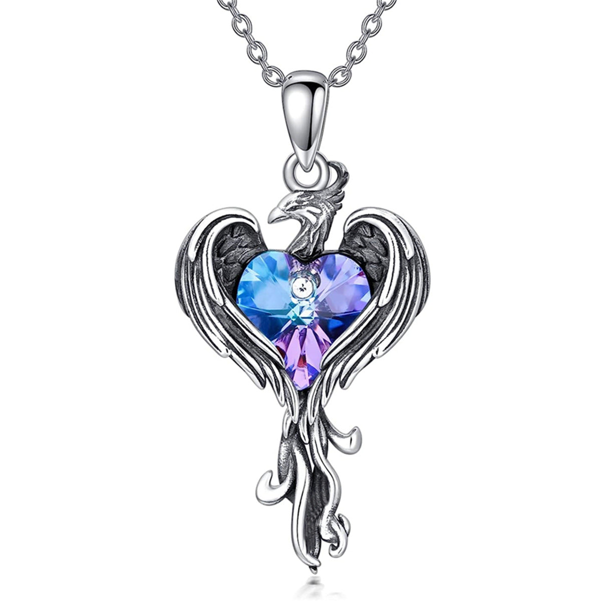 Phoenix Reborn Women's Zircon Necklace