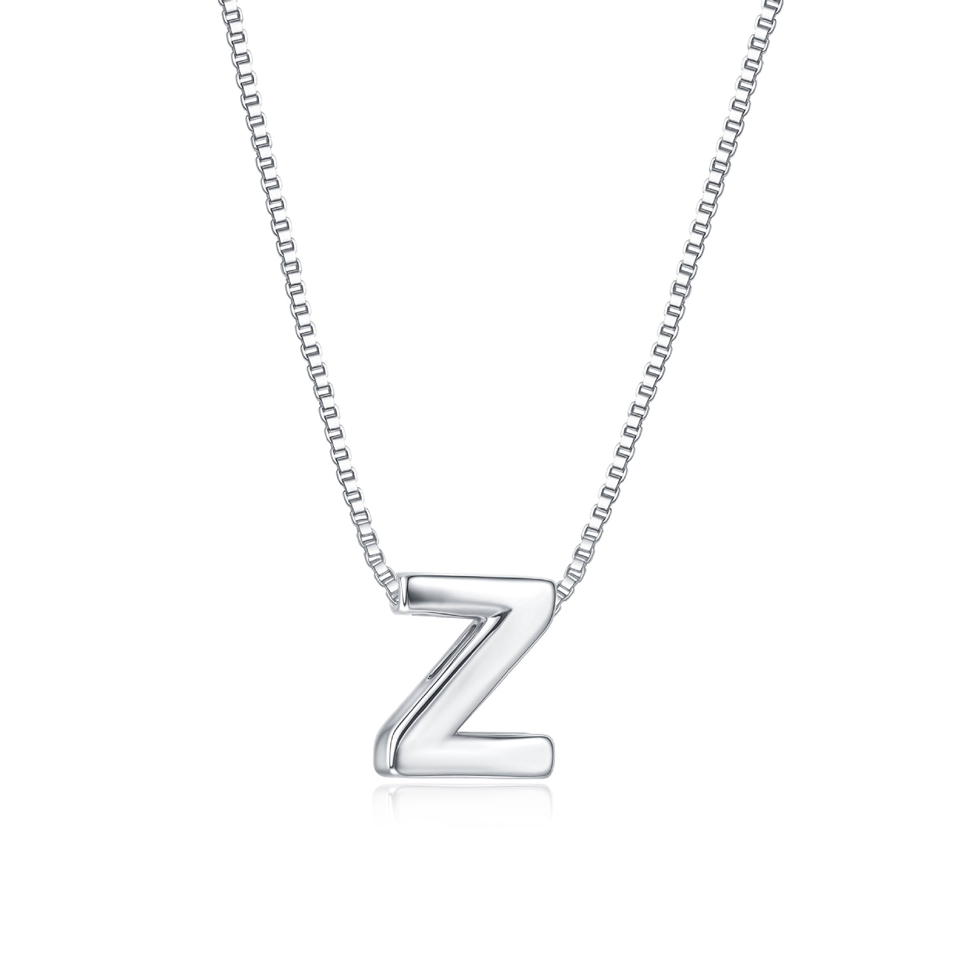 Stylish Glossy Letter And Heart Necklace A Trendy Personalized Statement Piece